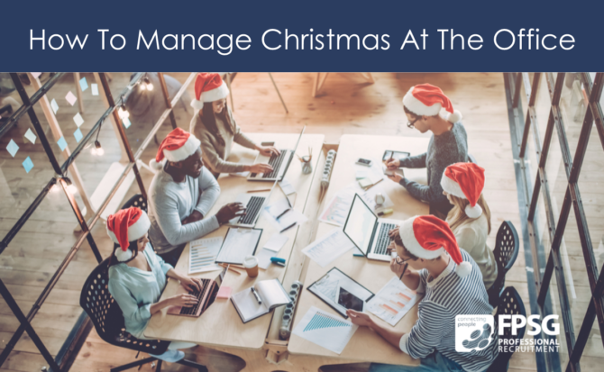 How To Manage Christmas At The Office