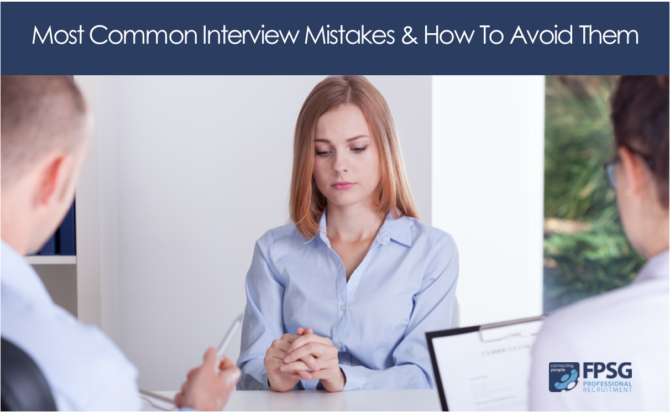 Most Common Interview Mistakes & How To Avoid Them!