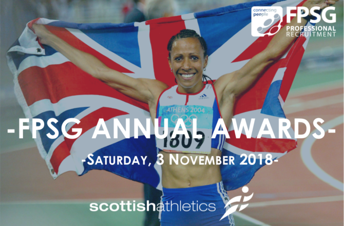 Dame Kelly Holmes will be the Guest of Honour at the scottishathletics FPSG Annual Awards Dinner!