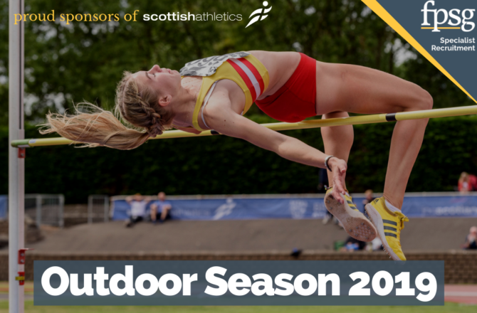 Excitement is building for the FPSG Scottish Athletics Outdoor Season 2019